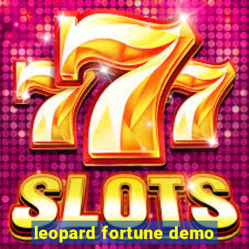 leopard fortune demo